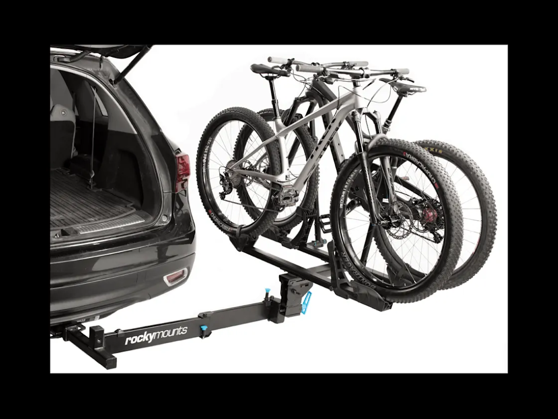 Trek Bikes RockyMounts BackStage 2-Bike 2" Hitch Rack Black Flash Sale