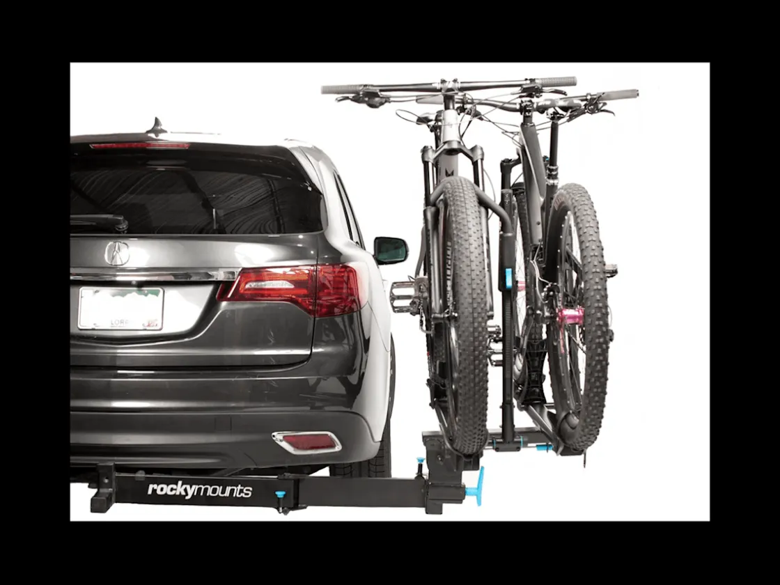 Trek Bikes RockyMounts BackStage 2-Bike 2" Hitch Rack Black Flash Sale
