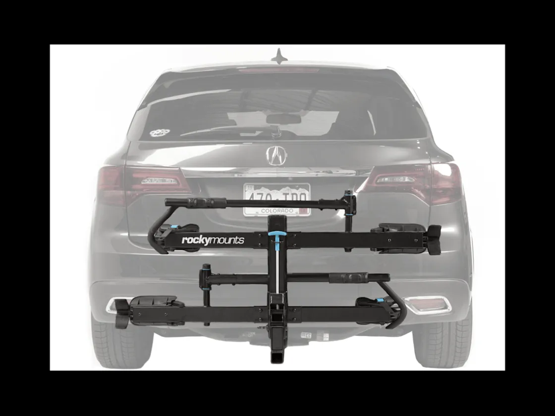 Trek Bikes RockyMounts MonoRail 2-Bike 2" Hitch Rack Black Online