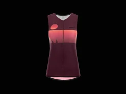 Trek Bikes Santini Ironman Audax Women's Triathlon Top Dark Purple/Dark Pink Online