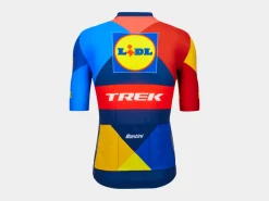 Trek Bikes Santini Lidl-Trek Replica Race Jersey Dark Blue/Yellow New
