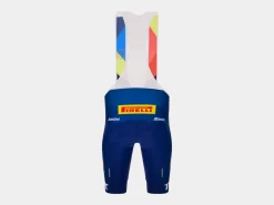 Trek Bikes Santini Lidl-Trek Replica Race Bib Short Dark Blue/Yellow Sale