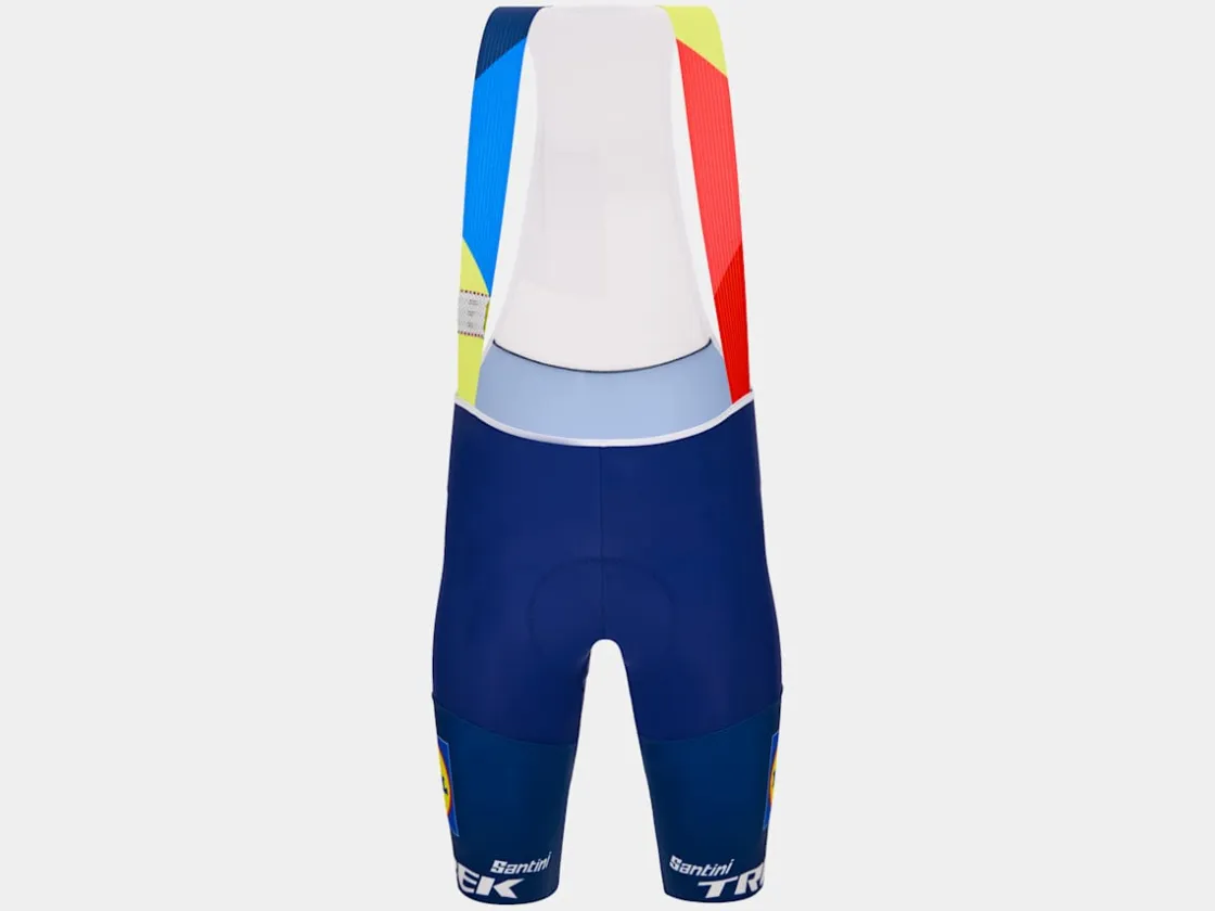 Trek Bikes Santini Lidl-Trek RSL Team Bib Short Dark Blue/Yellow Shop