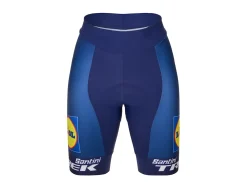 Trek Bikes Santini Lidl-Trek Women's Replica Race Short Dark Blue/Yellow Store