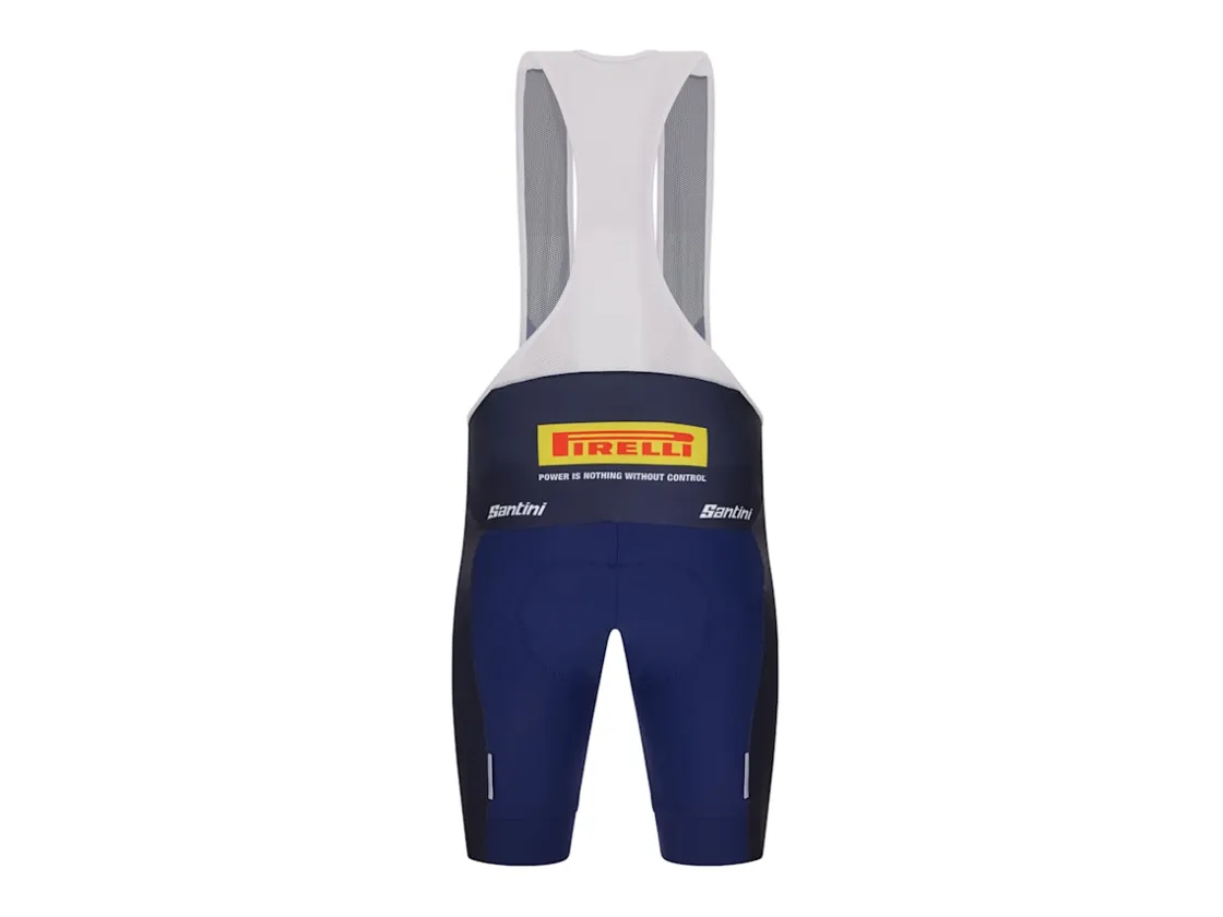 Trek Bikes Santini Trek Factory Racing Men's Team Replica Bib Short Dark Blue Discount