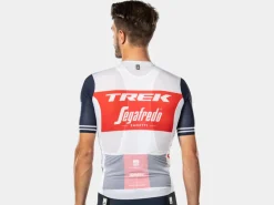 Trek Bikes Santini Trek-Segafredo Men's Team Jersey White/Dark Blue Cheap