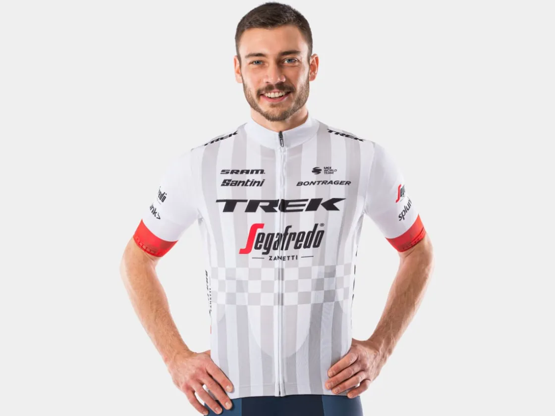 Trek Bikes Santini Trek-Segafredo Men's Team Supporters' Replica Jersey White Best