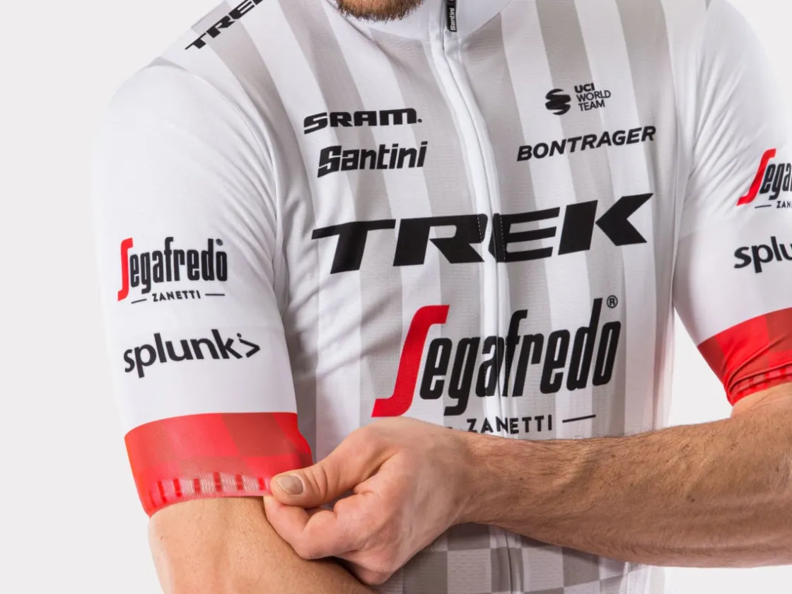Trek Bikes Santini Trek-Segafredo Men's Team Supporters' Replica Jersey White Best