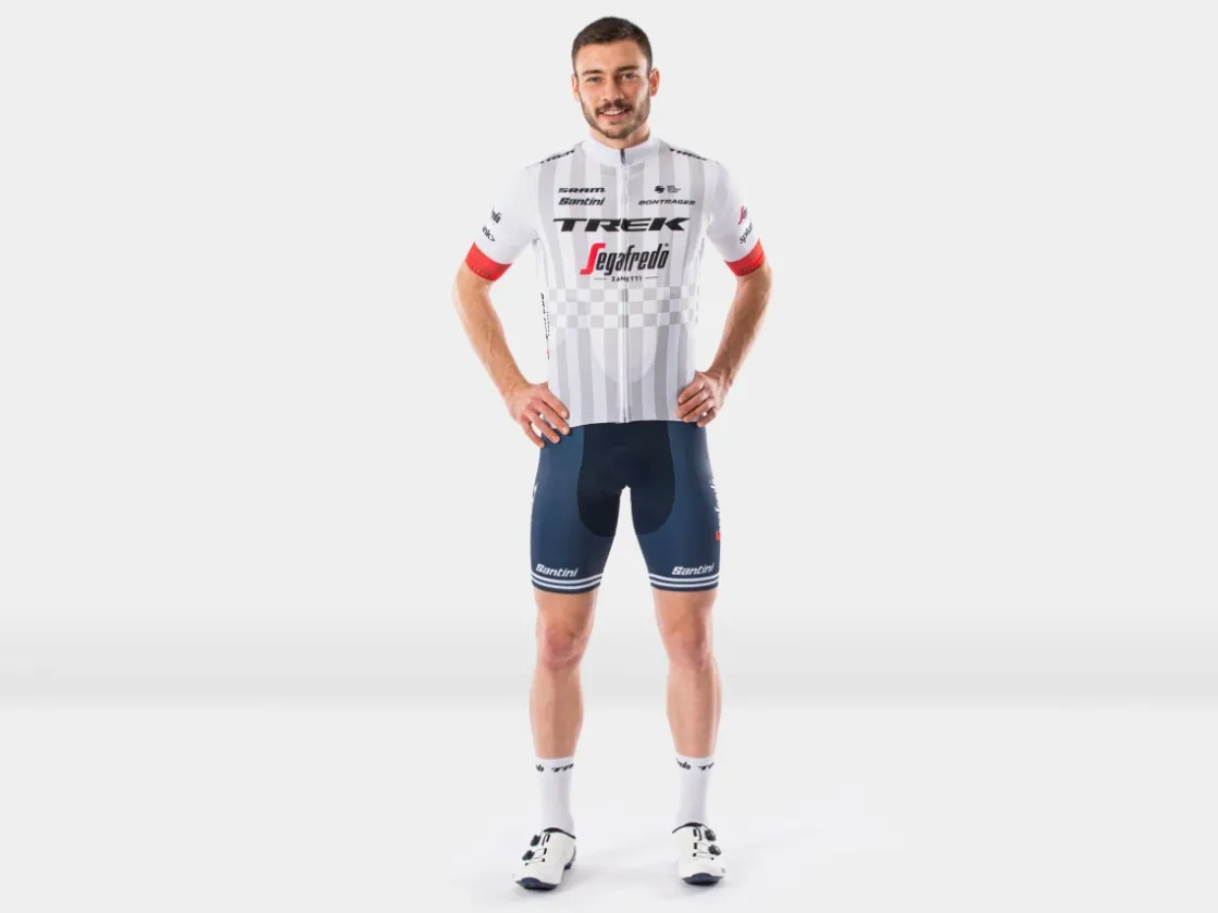 Trek Bikes Santini Trek-Segafredo Men's Team Supporters' Replica Jersey White Best