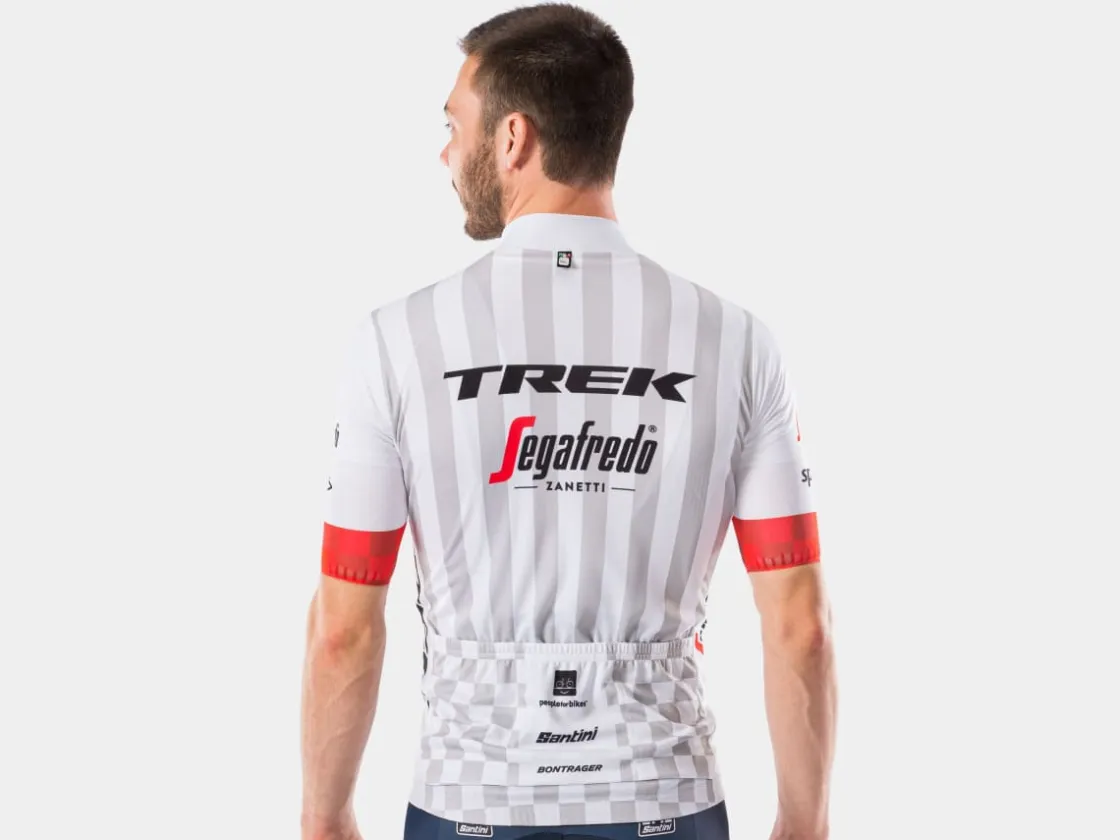 Trek Bikes Santini Trek-Segafredo Men's Team Supporters' Replica Jersey White Best