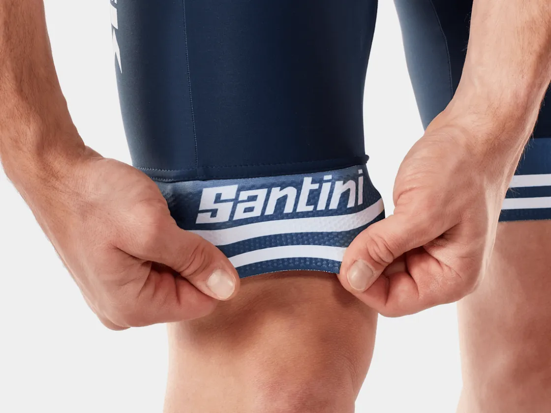 Trek Bikes Santini Trek-Segafredo Men's Team Bib Short Dark Blue Online