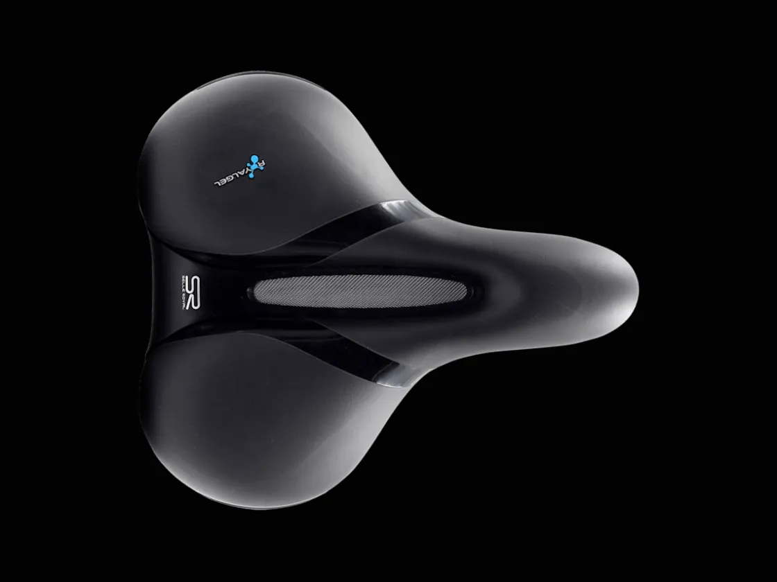 Trek Bikes Selle Royal Respiro Relaxed Unisex Bike Saddle Black Cheap