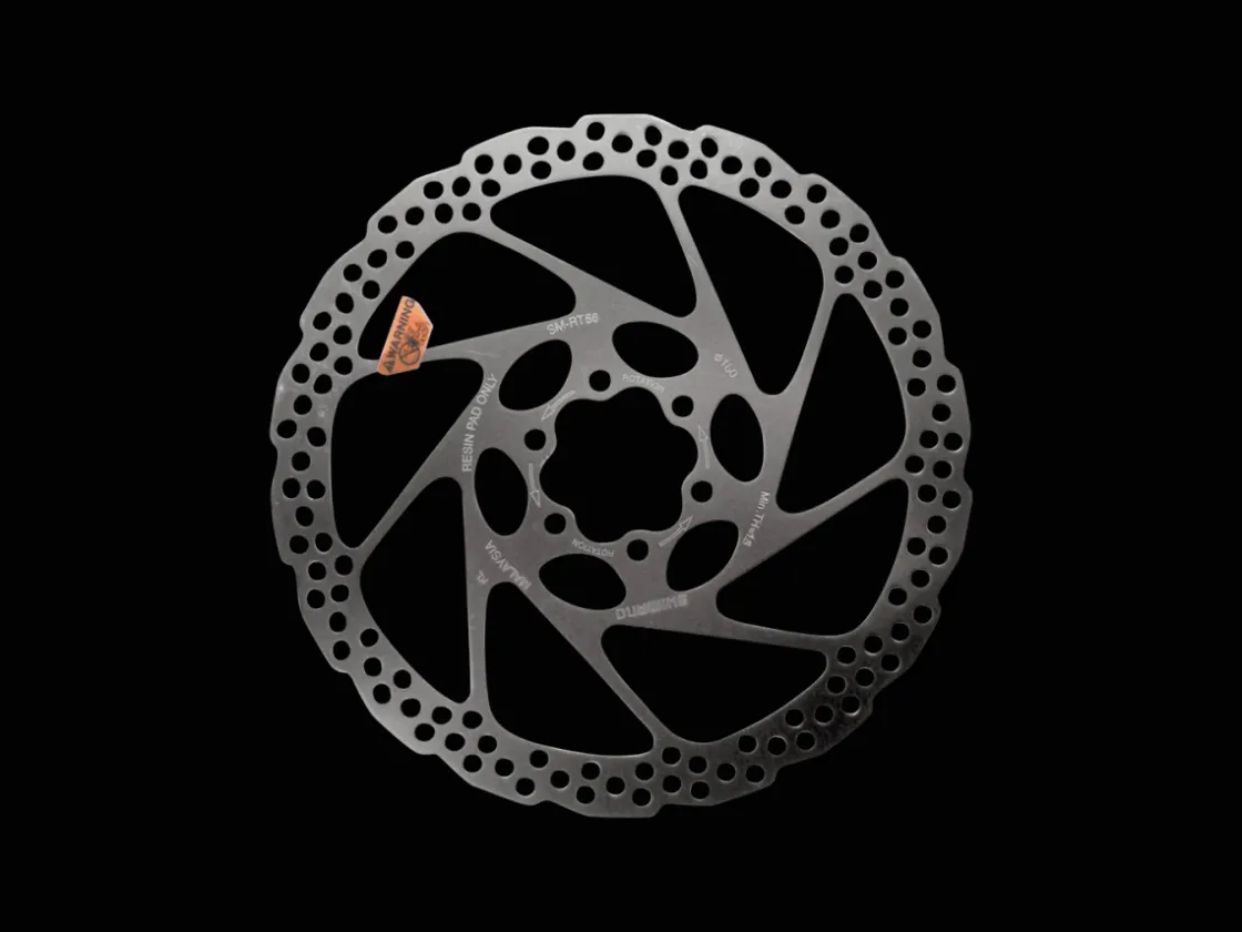 Trek Bikes Shimano Deore RT56 6-bolt Disc Brake Rotor Silver/Grey Fashion