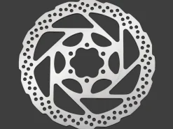 Trek Bikes Shimano Deore RT56 6-bolt Disc Brake Rotor Silver/Grey Fashion