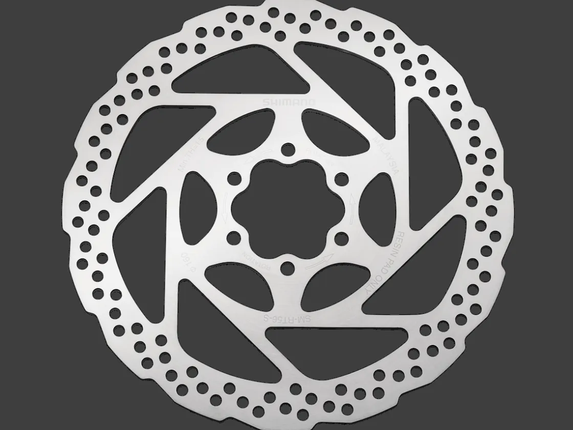 Trek Bikes Shimano Deore RT56 6-bolt Disc Brake Rotor Silver/Grey Fashion
