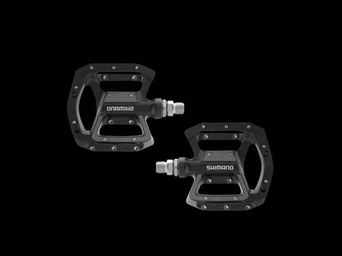 Trek Bikes Shimano PD-GR500 Flat Pedal Set Black Shop