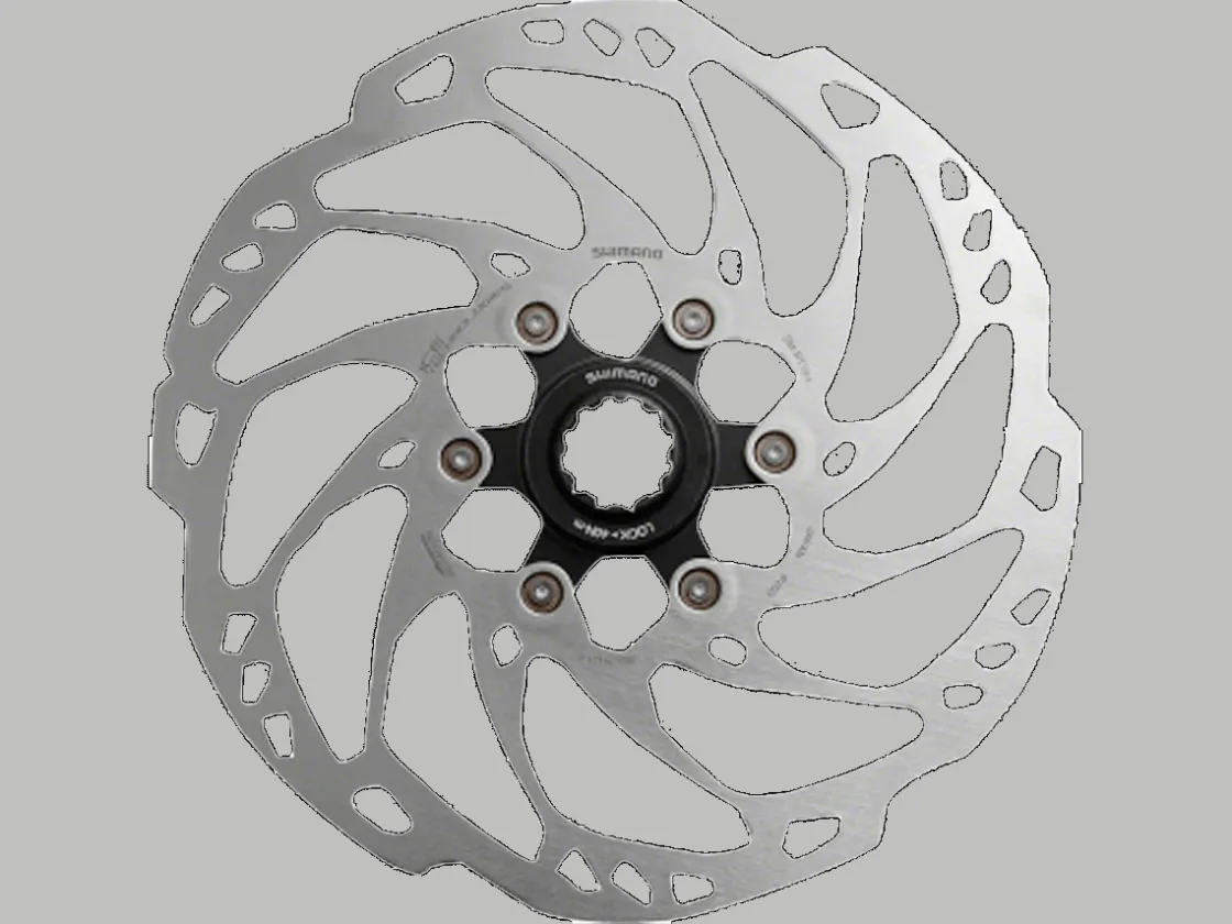 Trek Bikes Shimano RT70 Centerlock IceTech Disc Brake Rotor Silver/Black Clearance