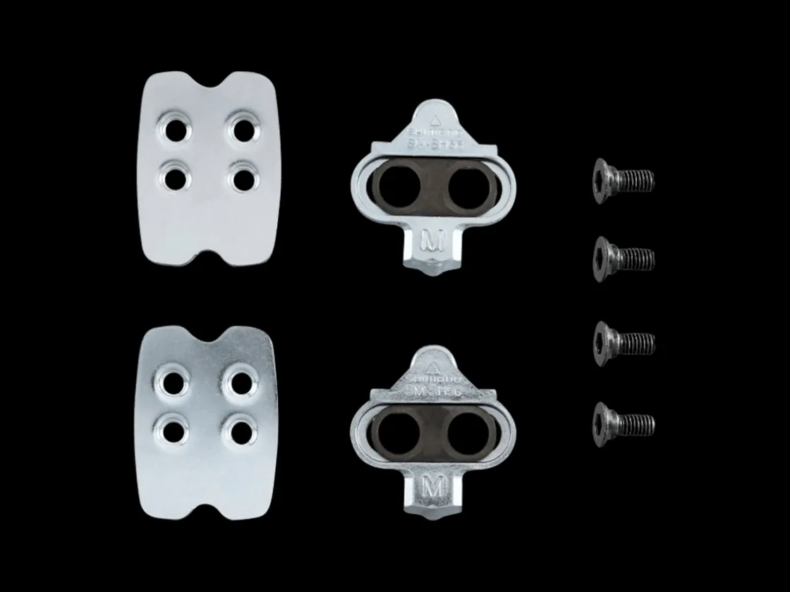 Trek Bikes Shimano SM-SH56 SPD Multi-Release Cleat and Cleat Nut Set Silver/Black Flash Sale