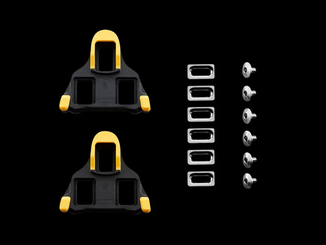 Trek Bikes Shimano SM-SH11 SPD-SL 6 Degree Cleat Set Black/Yellow Best Sale