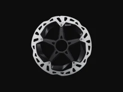Trek Bikes Shimano XTR MT900 Centerlock Disc Brake Rotor with External-Notched Lockring Silver/Black Fashion
