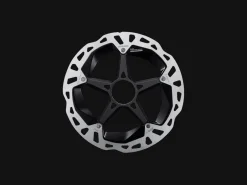 Trek Bikes Shimano XTR MT900 Centerlock Disc Brake Rotor with External-Notched Lockring Silver/Black Fashion