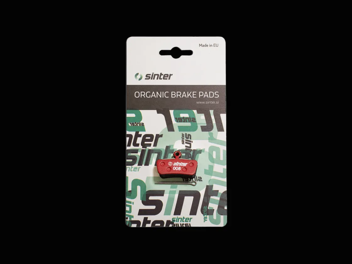Trek Bikes Sinter Standard Compound Disc Brake Pads Red Hot
