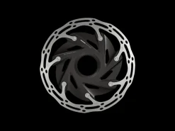 Trek Bikes SRAM CenterLine XR Centerlock Rounded Edge Disc Brake Rotor Silver/Black Flash Sale