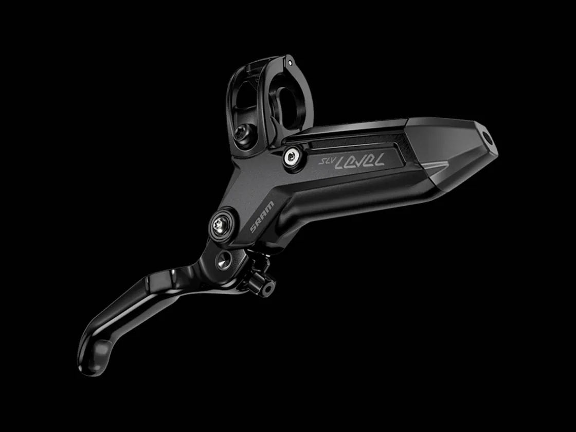 Trek Bikes SRAM Level Silver Stealth 4-Piston Hydraulic Brakeset Black Shop