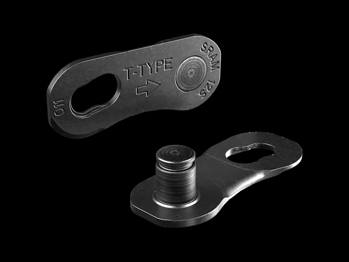 Trek Bikes SRAM PowerLock Flattop T-Type Chain Link Card of 4 Black Best Sale