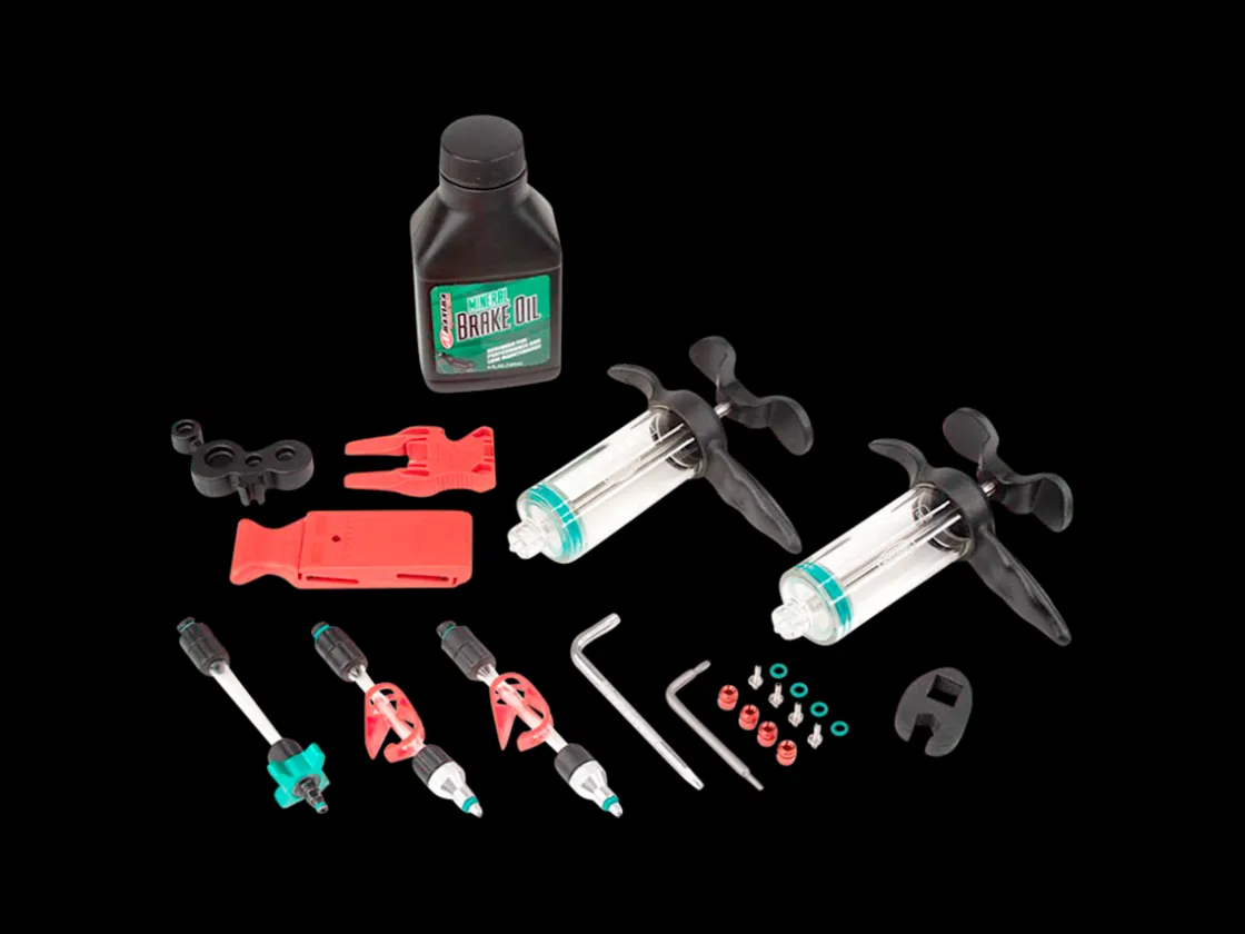 Trek Bikes SRAM Pro Disc Brake Bleed Kit Mineral Oil V2 Red/Black Sale