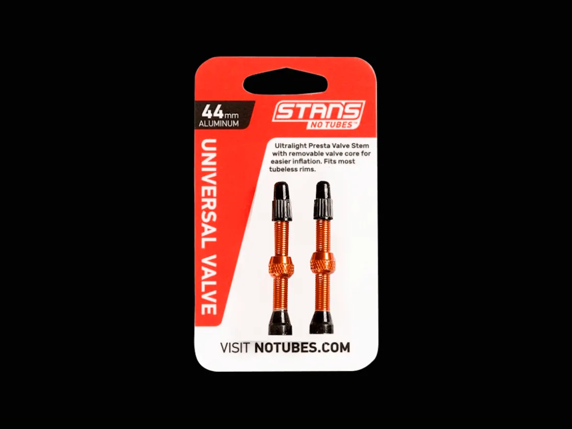 Trek Bikes Stan's NoTubes Alloy Tubeless Presta Valves Black Cheap