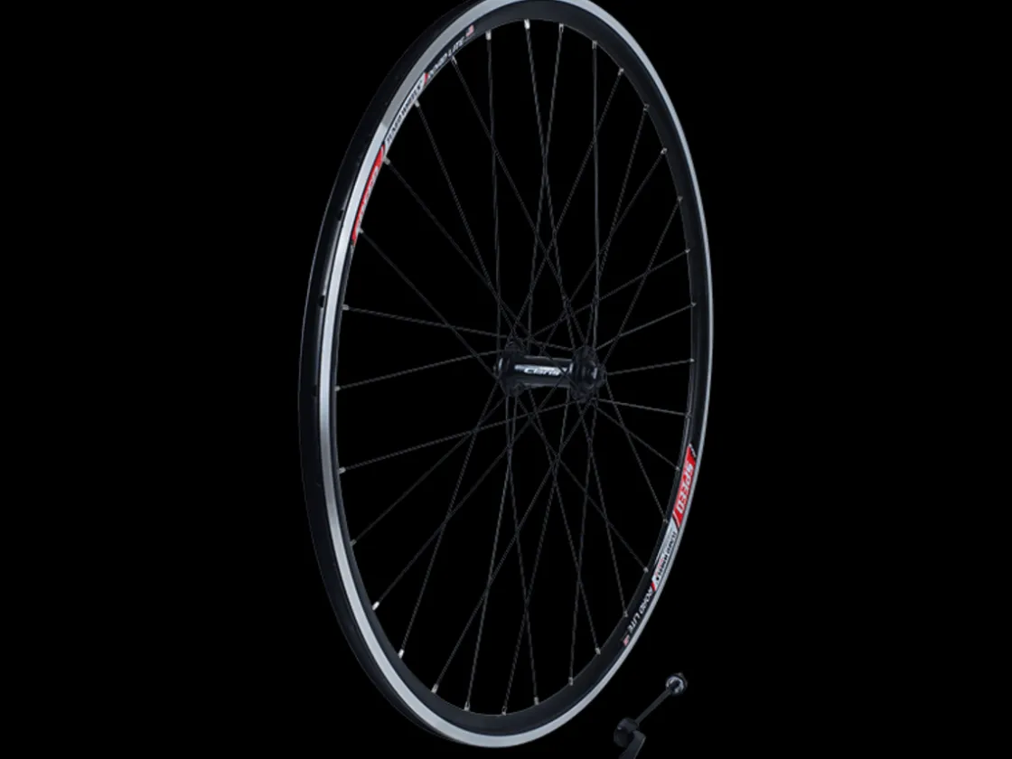 Trek Bikes Sta-Tru 700c QR Double-wall Lite Alloy Road Wheel Black Best