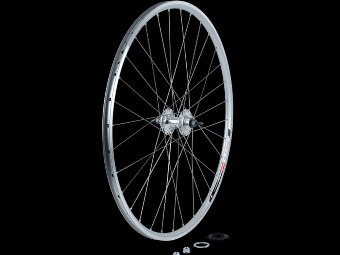Trek Bikes Sta-Tru 700c Track/Single/Fixed Wheels Silver Best Sale