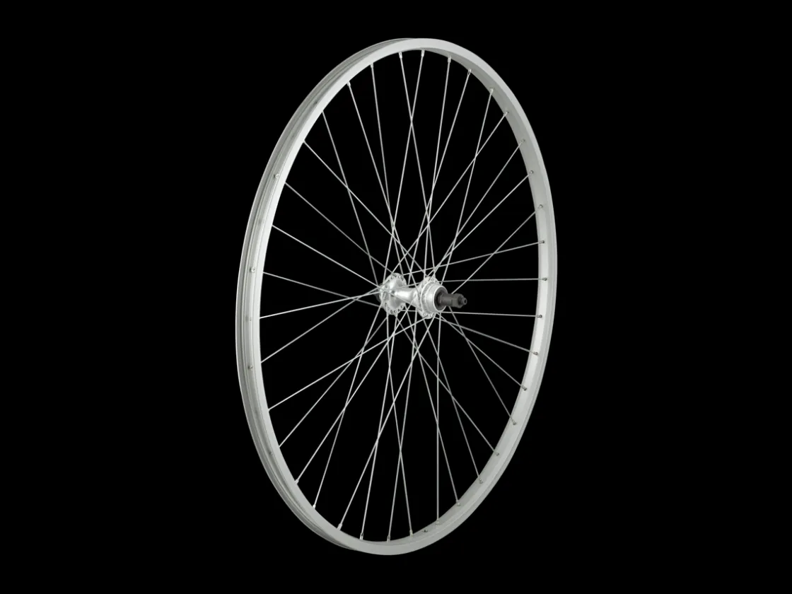 Trek Bikes Sta-Tru 27" 36H Alloy Double-wall QR Wheel - UCP Spokes Silver Best Sale