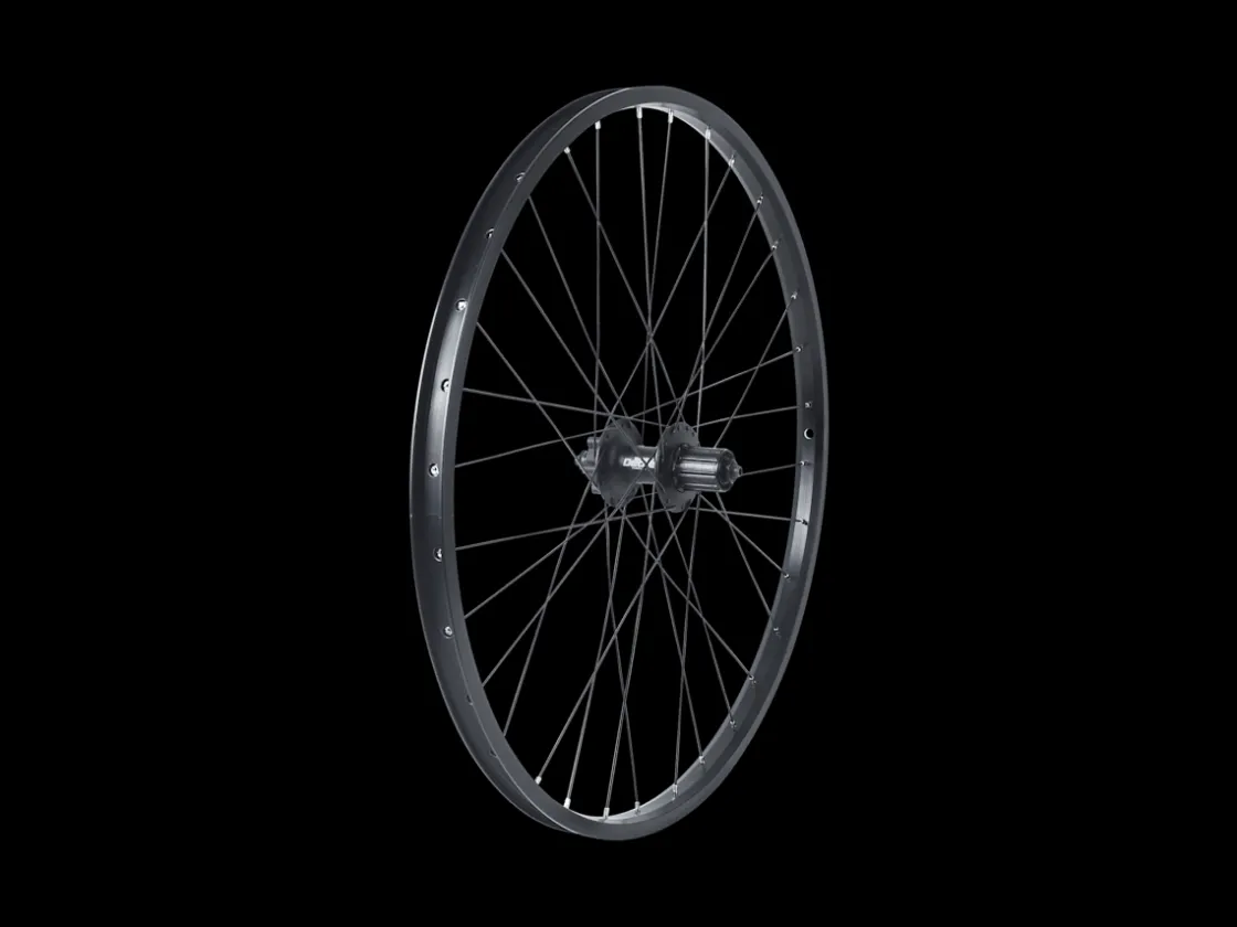 Trek Bikes Sta-Tru 26" QR Double-wall Alloy 6-Bolt Disc MTB Wheel Black Cheap