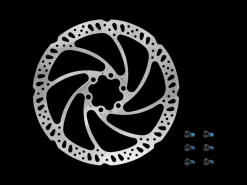 Trek Bikes Tektro TR-26 6-Bolt Disc Brake Rotor Silver Hot