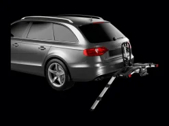 Trek Bikes Thule EasyFold XT 2-Bike Hitch Rack Black/Silver Outlet