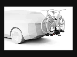 Trek Bikes Thule Epos 2-Bike Universal Hitch Rack Black/Silver Shop
