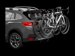 Trek Bikes Thule OutWay 3-Bike Hanging Trunk Rack Black/Silver New