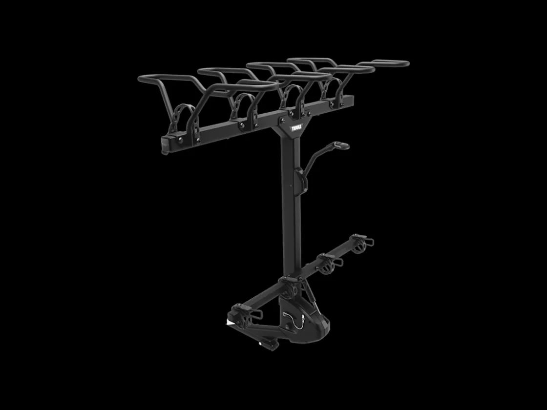 Trek Bikes Thule ReVert 4-Bike Vertical Hanging 2" Hitch Rack Black Hot