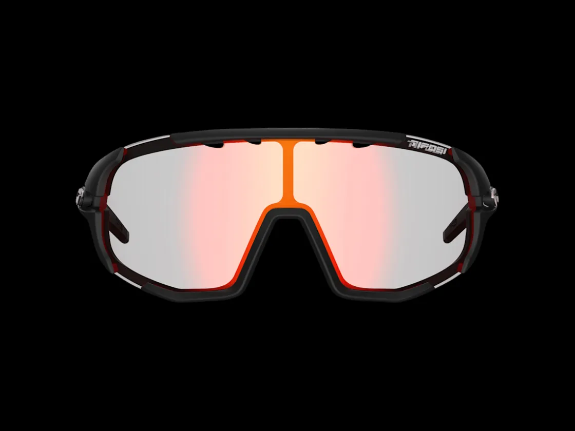 Trek Bikes Tifosi Sledge Clarion Red Fototec Sunglasses Black New
