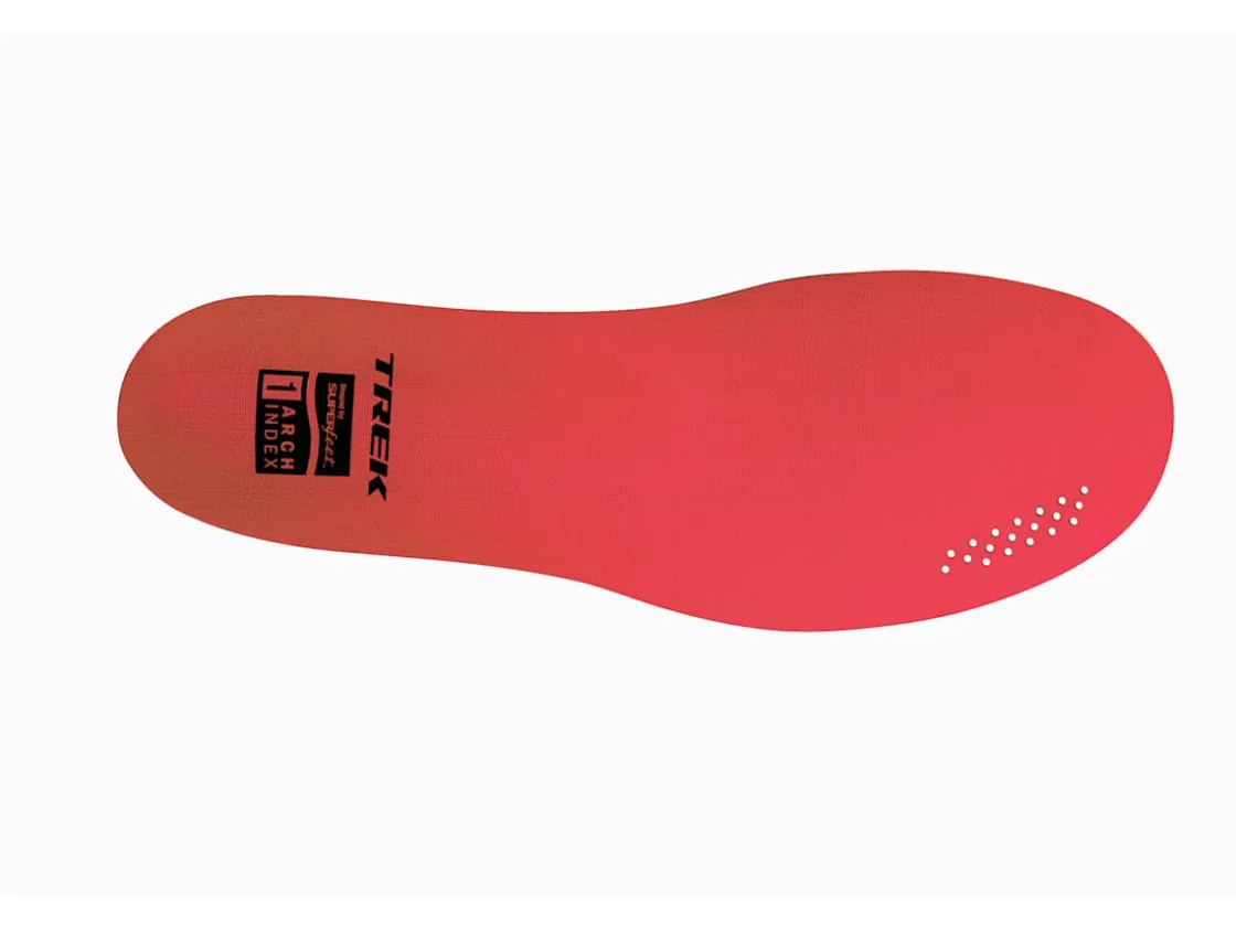 Trek Bikes Trek BioDynamic Low Arch Cycling Insoles Red Store