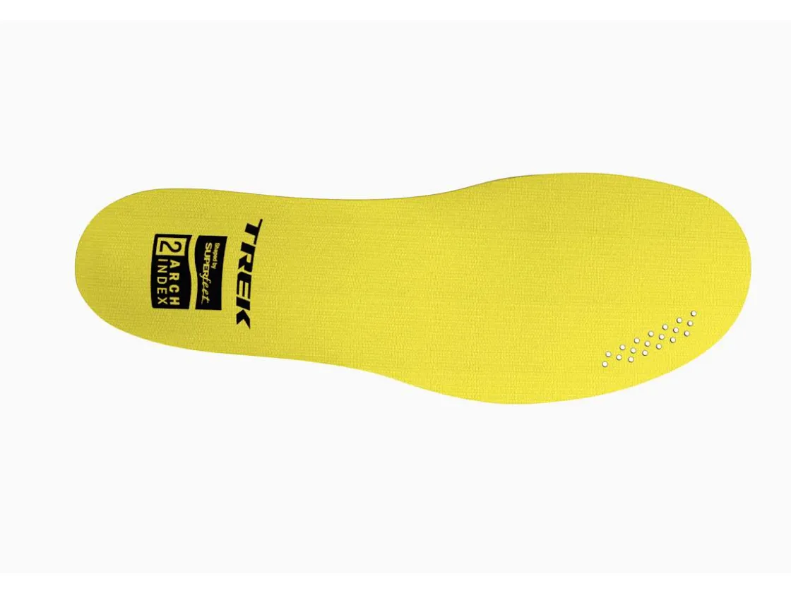 Trek Bikes Trek BioDynamic Mid Arch Cycling Insoles Yellow Sale