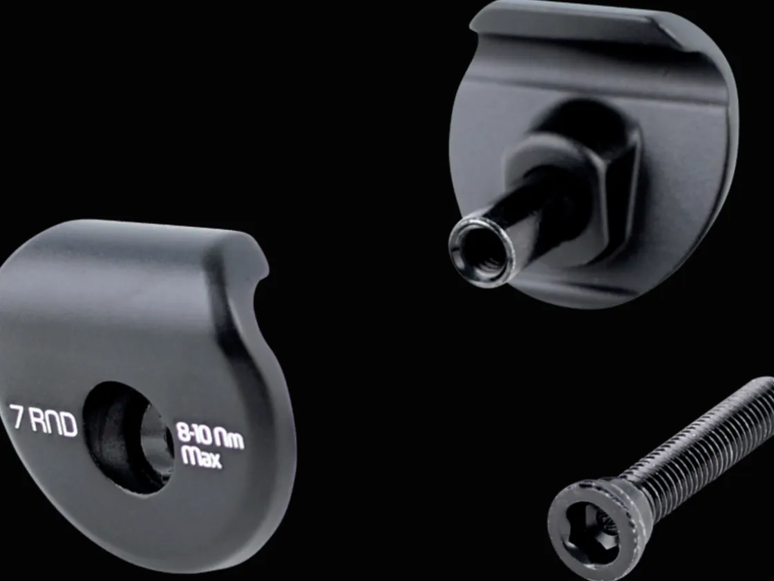 Trek Bikes Trek 2-Bolt Seatpost 7x7mm Saddle Clamp Ears Black Fashion