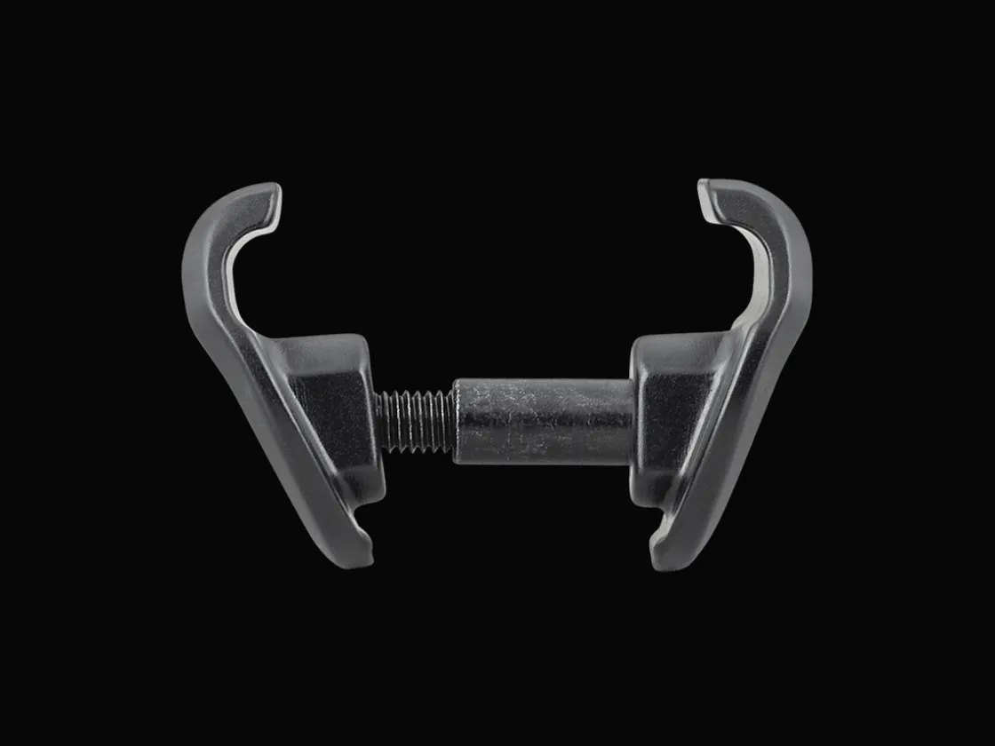 Trek Bikes Trek 2-Bolt Seatpost 7x9mm Saddle Clamp Ears Black Flash Sale