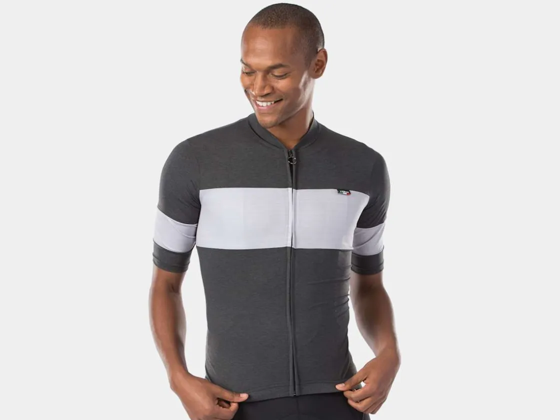 Trek Bikes Trek Calivetta Short Sleeve Cycling Jersey Black/Light Blue Outlet