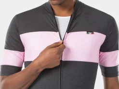 Trek Bikes Trek Calivetta Short Sleeve Cycling Jersey Black/Light Blue Outlet
