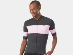 Trek Bikes Trek Calivetta Short Sleeve Cycling Jersey Black/Light Blue Outlet