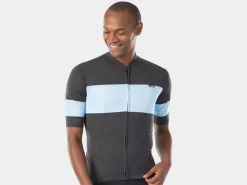 Trek Bikes Trek Calivetta Short Sleeve Cycling Jersey Black/Light Blue Outlet