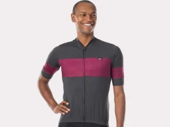 Trek Bikes Trek Calivetta Short Sleeve Cycling Jersey Black/Light Blue Outlet